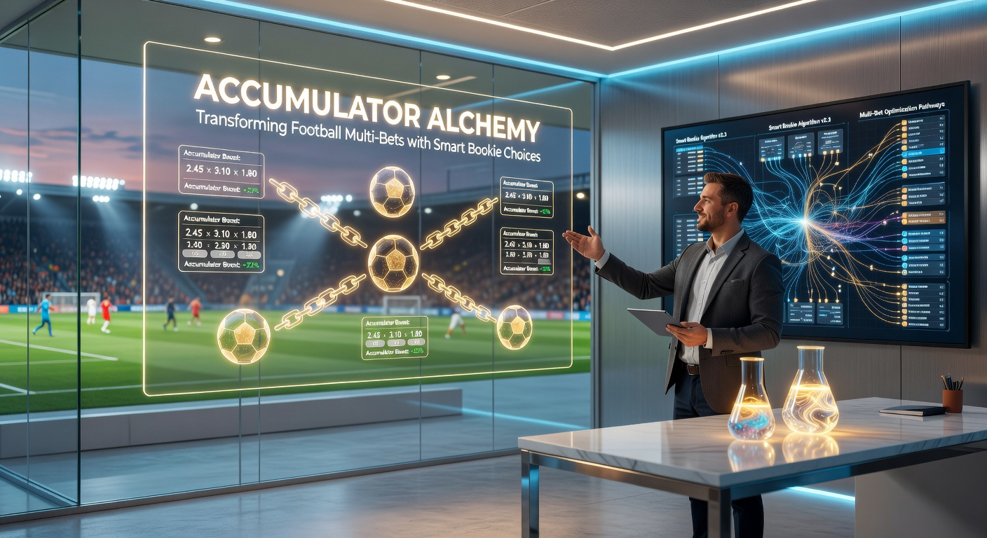 Fußballspieler feiern ein Tor vor jubelnden Fans, symbolisch für den Nervenkitzel von Akkumulator-Wetten