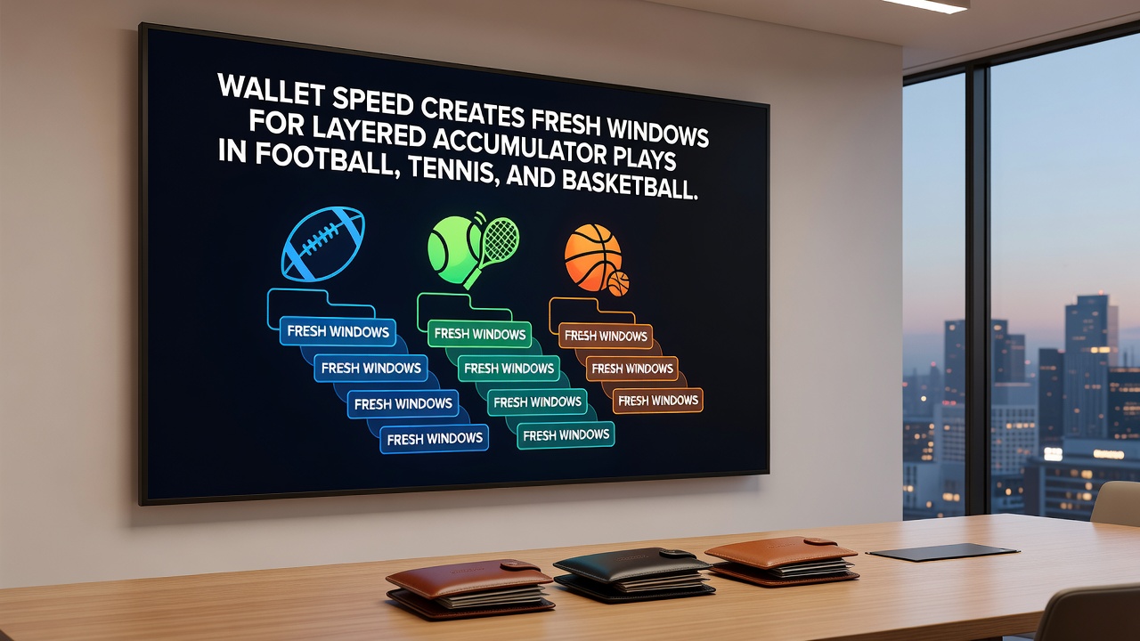 Gestaffelte Akkumulatoren profitieren von E-Wallet-Geschwindigkeit in Live-Sportwetten