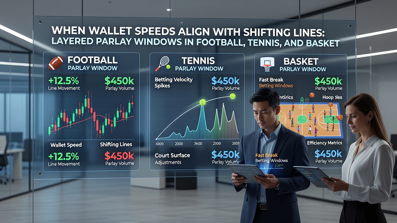Geschichtete Parlay-Strategien mit Wallet-Timing in drei Sportarten